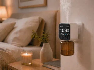 Scent Diffuser Smart APP Control Wall Plug in Aroma Diffuser Fragrance Oil Air Freshener Gift for Home Office Commercial Use