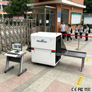 School X-ray Luggage Bag Scanner Security Check System with 32mm Steel Plate Penetration Durable for Indoor Outdoor Use