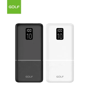 Screen Portable Power Bank Mini External Smart Phone Charging Battery Banks LCD Digital Portable Power Bank 10000mAh