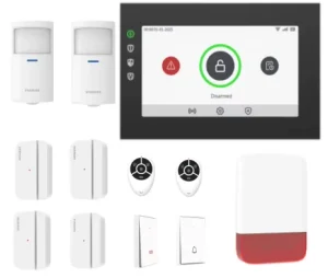 Secpa 7 4G GSM Wi Fi Wireless Smart Home Personal Anti Theft Security Alarm System Alexa Google Support TUYA Tech CE Certified