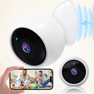 Security 2K WiFi Cameras Wireless Cameras for Home Security with AI Motion Detection Wireless Magnetic Install Free Smart