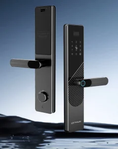 Security Digit Electric Digital Smart Lock with Fingerprint and Key Access Cerraduras Inteligentes
