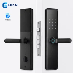 Security Electric Handle Lock Smart Lock Cerraduras Inteligentes Keys Smart Fingerprint Door Lock
