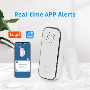 Security System Smart Home Device protection WiFi Beep Alarm Siren Wireless TUYA Control APP Alarm Speaker Window Door Sensor