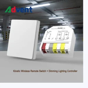 Self-powered Wiring-free Lighting Controller Smart American Standard Indoor Lighting Module Smart Wall Switch