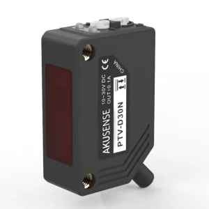 Sensor Industries PTV D30P Smart Photo Electric Sensor PNP Output 30cm Sensing Distance Industrial Automation 10 30V DC <1ms