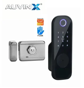 Serrure De Porte Intelligente Smart Rim Door Lock WIFI TTLOCK Fingerprint Password Card Remote Control Digital Lock