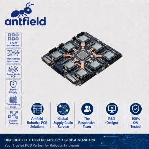 Server Motherboard PCBA High Density Multilayer Schematic Design and PCB Layout Manufacturing Service for AI Servers