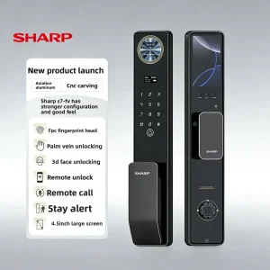 Sharp S7 FV Smart Lock Supports Multiple Languages WiFiAPP Remote Unlocking Facial Recognition Foreign Trade Preferred