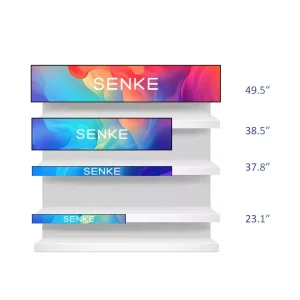 Shelf Edge Display Stretch 19 21 24 28 29 36 43 48 Inch Lcd Bar Ultra Wide Screen For Supermarket LCD Strip Advertising Digital
