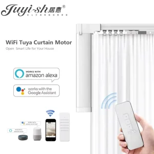 Silent Electric Track Kit Completed Set Newest Design Zigbee WIFI Control Motorized Curtain