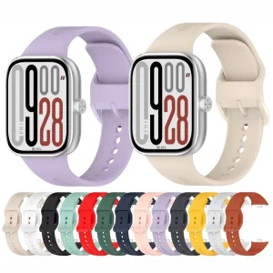 Silicone Bracelet Comfortable Waterproof Replacement Band for Xiaomi 8 Pro 9 Pro Redmi Watch 4 5 6 Watch Strap with a Smart Band