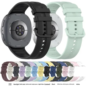 Silicone Bracelet for Samsung Galaxy Watch 9 Strap Smart Wrist Watchband Sport Replacement Band Accessories