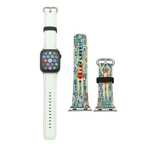 Silicone PU Leather Sublimation for Apple Watch Band Strap Dye Sublimation Smart Watch Band