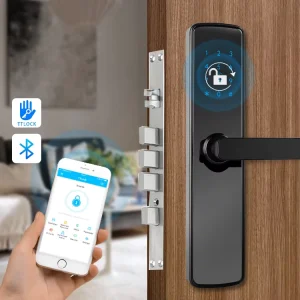 Simple Design Digital Touchscreen Password Door Lock TTlock Smart Handle Lock