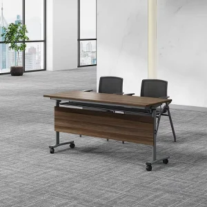Simple Modern Folding Training Table Free Combination Strip Flip Double Training Conference Table