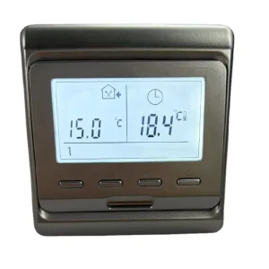 Simple Smart Digital Thermostat 220V Indoor Anti-flammable PC Material Easy Installation for Electric Floor Heating