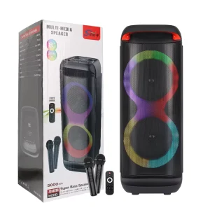 Sing e ZQS8828X Dual 8 Inch Outdoor Wireless Blue tooth Boombox High Power Large Stage Karaoke Party Speakers