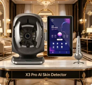 Skin Analysis Machine Digital Skin Analysis Machine AI Face Skin Diagnostics Analyzer UV Analysis Diagnosis System LED Scanner