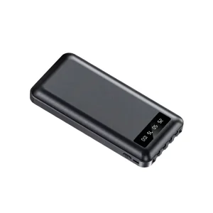 Slim 20000mAh Portable Charger Fast Charging Power Bank With 4 Built in Cable for iPhone 17 16 15 14 Samsung Android Phone
