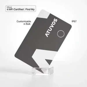Slim Card Holder Smart GPS Tracker & Locator Men Wall-Mountable Credit Card Envelope Tracker