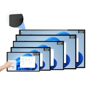 Slim Design 21 27 32 43 Inch Digital Signage Smart Board Touch Screen Interactive Monitor with USB HD MI VGA