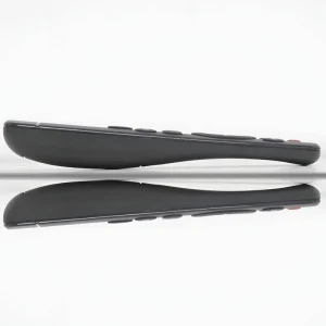 Slim Design Wireless Smart TV Remote Control with Big Buttons AAA Battery ABS Material