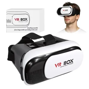 Small Gift 3D Immersive Virtual Reality Headset PVC Lens 360° Viewer Mini VR Box Plug & Play Multi Purpose Compact VR Glasses