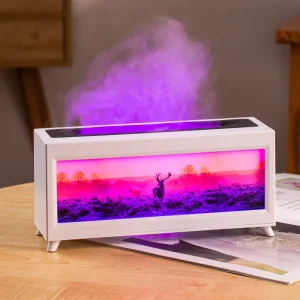 Small Humificador Evaporative Electric Aroma Diffuser Machine for Home