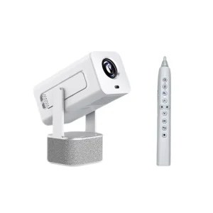 Smart 1080P Android 13.0 LED Mini Portable Projector with 2 in 1 Touch Pen