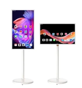 Smart 21.5 24 27 32 Inch AI Voice Assistant LCM Portable Monitor Android OS 1920×1280 USB C IPS LED Backlight Indoor