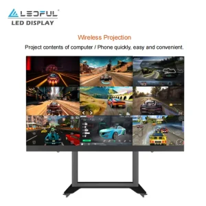 Smart 2K UHD All in One LED Display Hub High Refresh Seamless Indoor Video Wall with Android System for Boardroom and Education