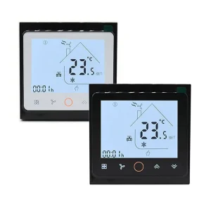 Smart 4 Pipe Fan Coil Unit Thermostat with WiFi Household Thermostat App Temperature Controller for Hvac System