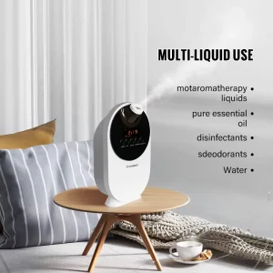 Smart 500ML Essential Oil Diffuser Desktop Wall Mounted Aromatherapy Air Purifier Fragrance Function for House Car