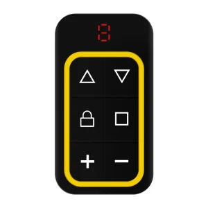 Smart 8-in-1 Wireless Remote Keychain Rechargeable Clone Key for Multi Frequency