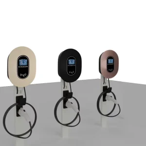 Smart AC Electric Vehicle Charger 22kW 11kW 7kW Wall mounted Charging Station APP Control RFID Type2 New