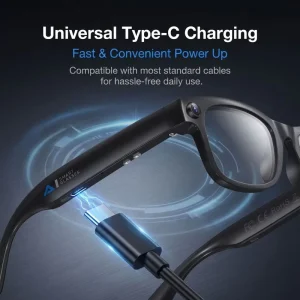 Smart AI Camera Glasses HD 800MP Wifi Video Recording Eyeglasses Bluetooth Call AI Interpretation Wearable Vlog Camera Glasses