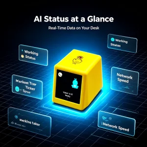 Smart AI Embedded Industrial Motherboard Pet Color Screen Live Stock Crypto Ticker Real time Network Monitor Music Visualizer