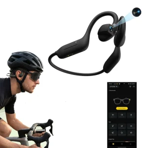 Smart AI HD Video recording In Ear Bluetooth Headphones Photo taking Music playing Image recognition Outdoor Cycling Earphones