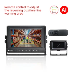 Smart AI Parking Assistance System with Remote Control Customizable Warning Distance & Reversing Line