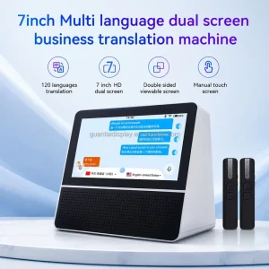 Smart AI Portable Voice Translator 144 Language IPS Instant Offline Online WiFi GPS 3G Dyslexia Learning IOS Operation System