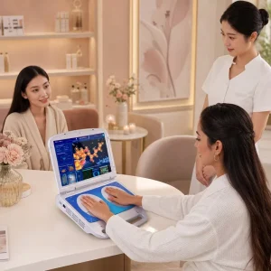 Smart AI Processing Client Profile Software Full Body Analyzer Machine