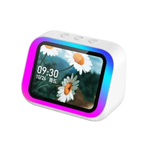 Smart AI Speaker with Voice Control LED Display & High Quality Sound Alarm Clock Function Speaker