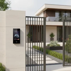 Smart Access Control All in One HD Visual Intercom Binocular IPS Display App Control IP65 Weather Resistant Wall mounted Device