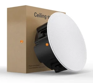 Smart Active Ceiling Speaker 60W WiFi Speaker AirPlay DLNA Spotify Tidal Compatible Multi-Room