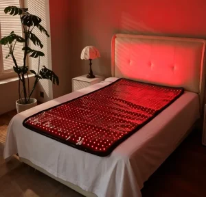 Smart Adjustable Full Body Red Light Therapy Belt LED Infrared Wellness Device Timer Control for Home Personal Care Muscle