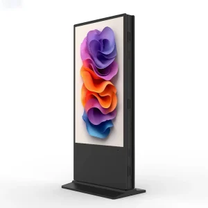 Smart Android WiFi Double Sided LCD Digital Signage Totem Floor Standing Advertising Display for Shopping Mall Retail Store