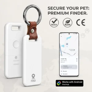 Smart Anti loss Device Waterproof ABS GPS Tracker Hub for Keys Wallet Luggage Pets Android IOS Compatible Global Locator