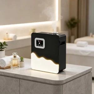 Smart App Controlled Electric Aroma Diffuser Waterless Essential Oil Diffuser