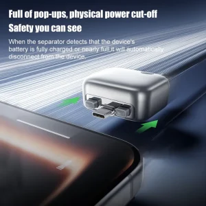 Smart Auto Stop Charging Adapter 140w Full Charge Eject Device Universal Overcharge Protection Adapter